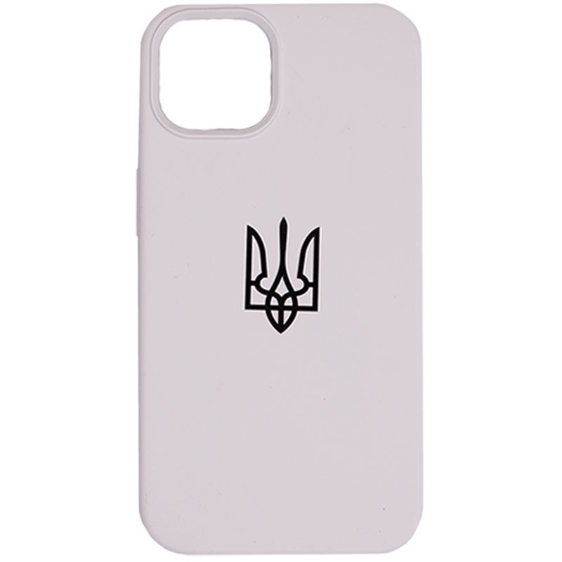 Накладка Full Silicone case Patriot для iPhone 12 Pro Max (White)-0